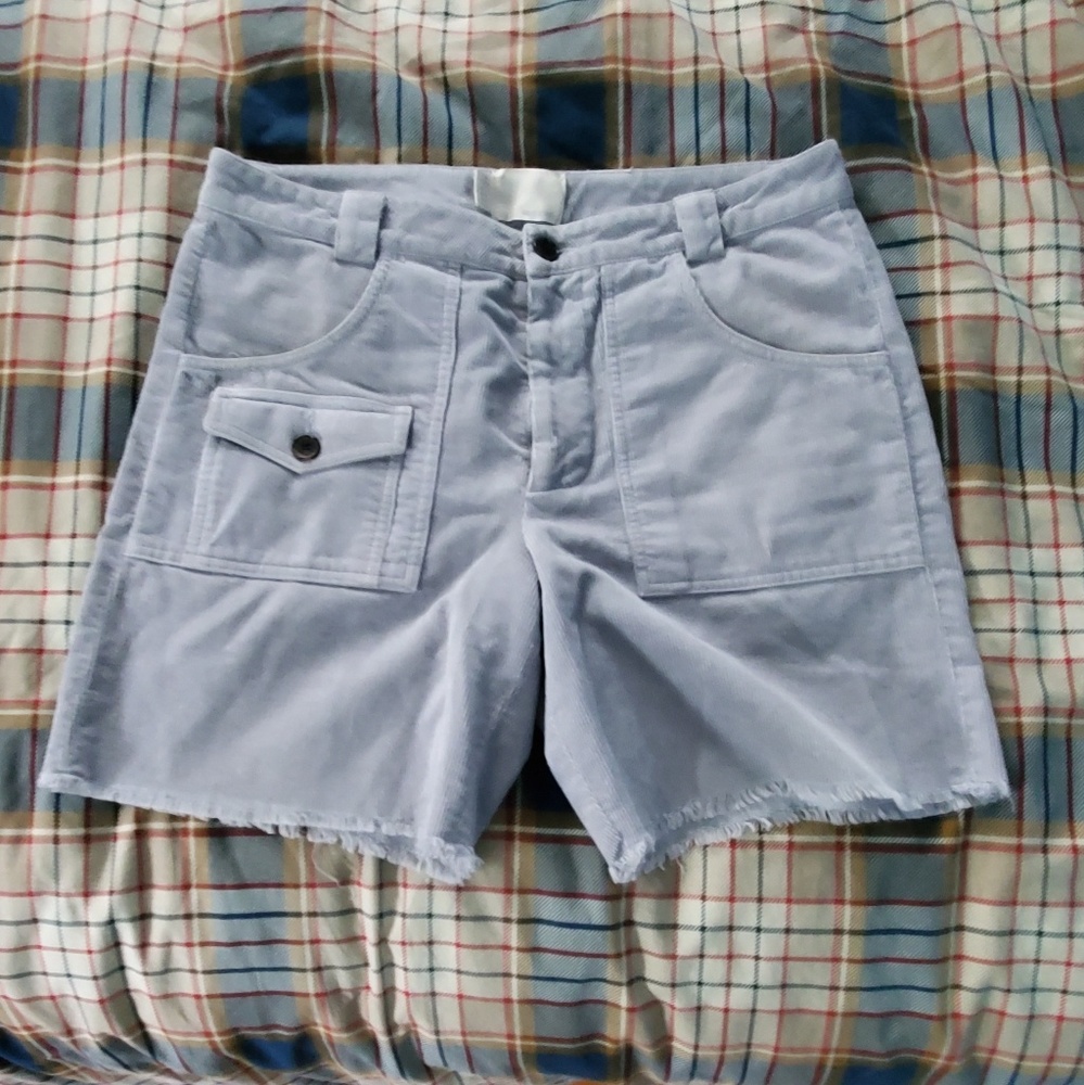 Grey Corduroy Band of Outsiders Shorts
